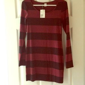Brand new with tags striped dress!